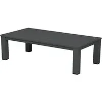 Levi Outdoor Coffee Table - Charcoal, Aluminium