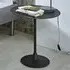 Lewiston Round Side Table - Black, Metal