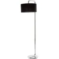Leylow Floor Lamp - Black, Chrome