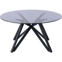Liam Coffee Table - Grey, Glass