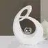 Life Small Sculpture - White, Ceramic