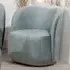 Lincolnton Fabric Armchair - Blue