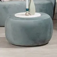 Lincolnton Fabric Stool - Blue