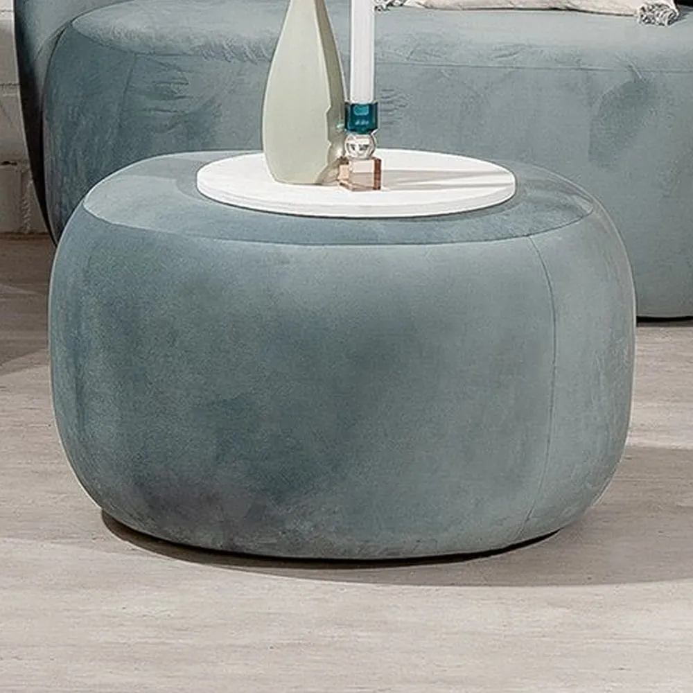 Lincolnton Fabric Stool - Blue image