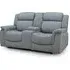 Lindsay 2-Seater Electric Recliner Sofa - Grey, Fabric