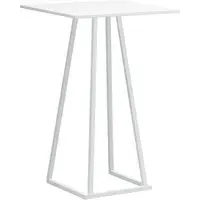 Lindsay Bar Table - White, MFC