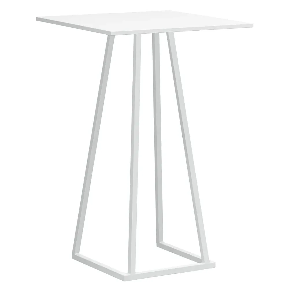 Lindsay Bar Table - White, MFC