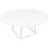 Lindsay Round Coffee Table - White, MFC