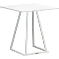 Lindsay Square Dining Table - White, MFC