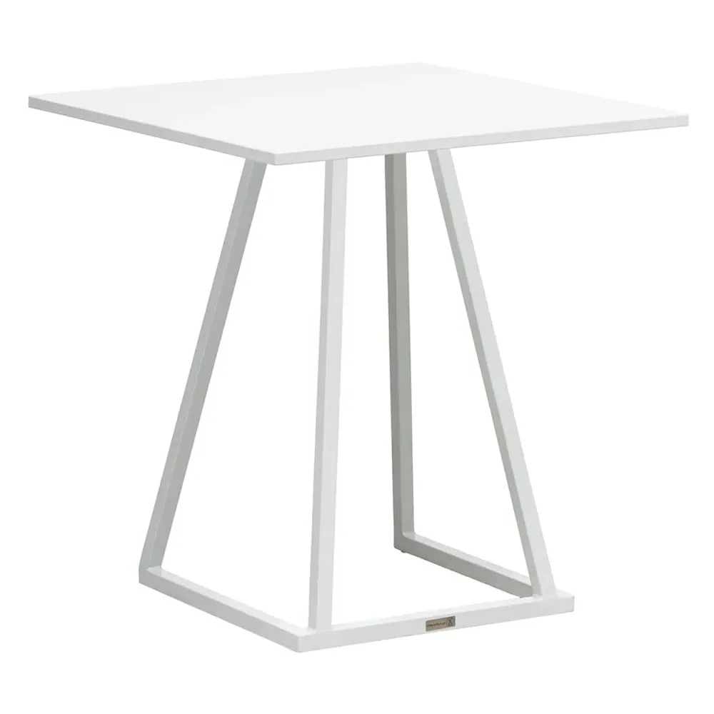 Lindsay Square Dining Table - White, MFC