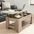 Liphook Lift Up Coffee Table with Storage - Walnut, Wood
