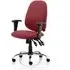 Lisbon Office Chair with Arms - Ginseng Chilli