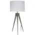 Livica Tripod Table Lamp - White, Metal