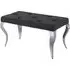 Lloyd Dining Bench - Black, Velvet