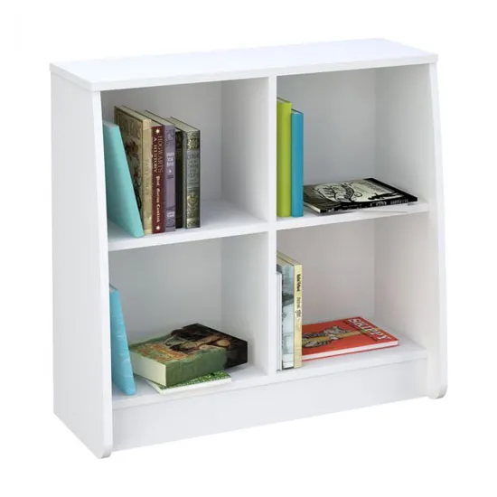 Loft Station Bookcase with Wheels - White, MFC image