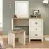 Loftus Dressing Table Set - Cream, Oak
