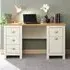 Loftus Laptop Desk with 1 Door 4 Drawers - Cream, Oak