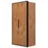 Logan Wardrobe with Folding Door - Lancelot Oak