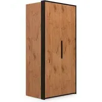 Logan Wardrobe with Folding Door - Lancelot Oak
