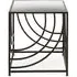 Logia Side Table - Black, Glass