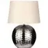 Loketa Table Lamp - Beige, Chrome