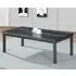 Lore High Gloss Coffee Table - Charcoal Black Marble Effect