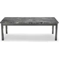 Lore High Gloss Coffee Table - Grey Marble Effect
