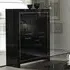 Lorenz Bar Unit with 4 Doors - Black, High Gloss