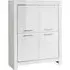 Lorenz Bar Unit with 4 Doors - White, High Gloss