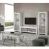 Lorenz Living Room Set with Coffee Table - Grey, MDF
