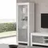 Lorenz Right Hand Display Cabinet with LED - Grey
