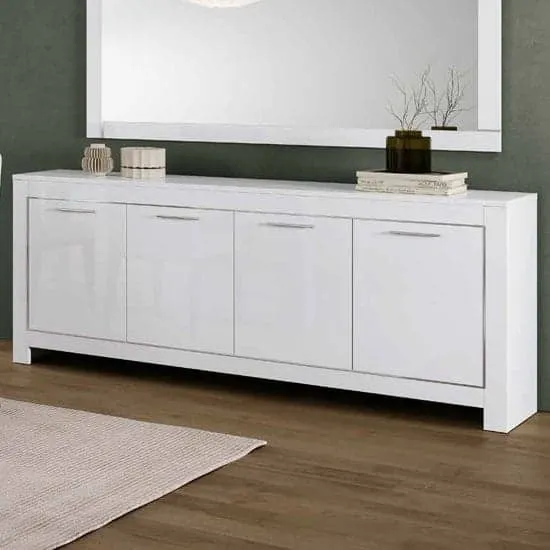 Lorenz Sideboard 4 Doors - White