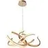 Lorenzo LED 4 Lights Pendant Light - Satin Gold, Metal