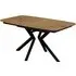 Loreto Extendable Dining Table - Natural Oak Effect, MDF
