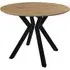 Loreto Round Dining Table - Natural Oak Effect