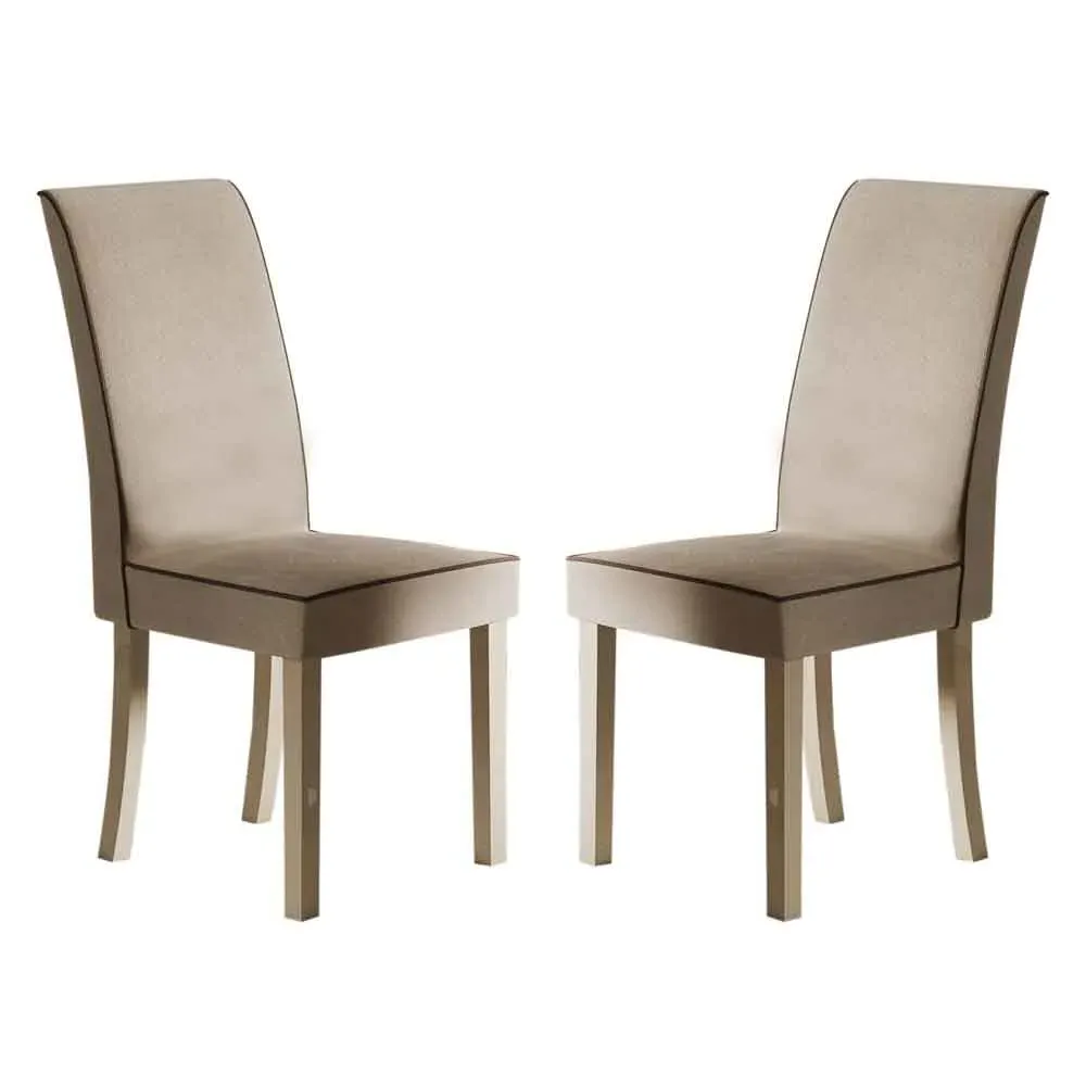 Losea Dining Chairs Set of 2 - Brown, Fabric product