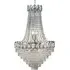 Louis Philipe 11 Light Chandelier - Chrome, Crystal