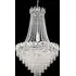 Louis Philipe 6 Light Crystal Chandelier - Chrome