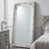 Louisa Rectangular Leaner Mirror - Cream