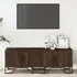 Louisa TV Stand with 4 Doors - Brown, Oak