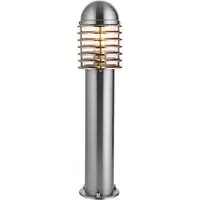 Louvre Outdoor Post Light - Polished Stainless Steel alternate view