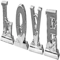 Love Letters Ceramic Ornament Set - Mirror Finish