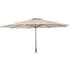 Loxe Round Parasol with Tilt and Crank - Ecru, Olefin