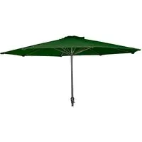 Loxe Round Parasol with Tilt and Crank - Green, Olefin