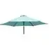 Loxe Round Parasol with Tilt and Crank - Jade, Olefin