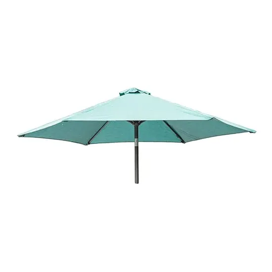 Loxe Round Parasol with Tilt and Crank - Jade, Olefin