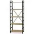 Loxton 5 Tier Shelving Unit - Yellow, MDF