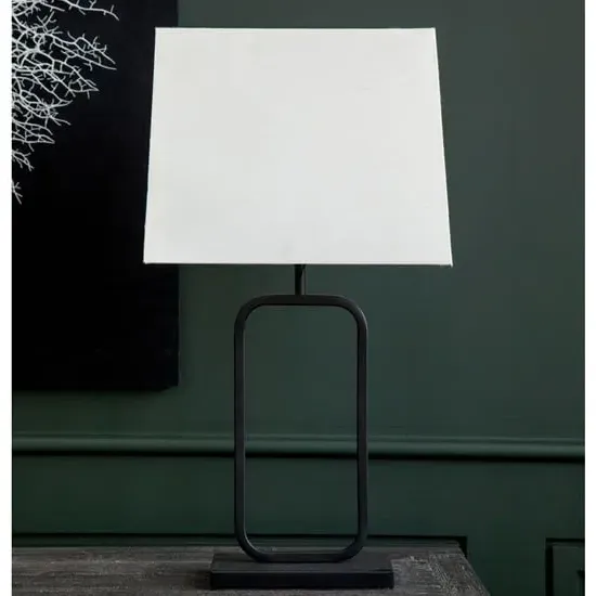 Lucasto Table Lamp - Natural, Metal