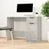 Lucos Laptop Desk with Storage - Concrete Effect
