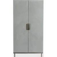 Lucy 2-Door Wardrobe - Grey Oak